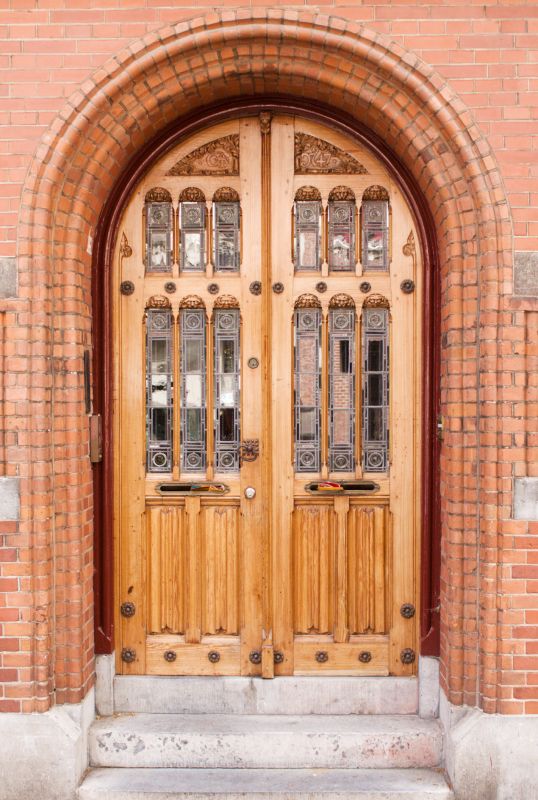 Restored Wooden Door